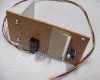 Side view of IR line sensor.